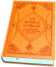 Le Noble Coran et la traduction en langue francaise de ses sens (bilingue francais/arabe) - Edition de luxe couverture cartonnee en cuir orange-saumon
