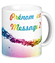 Mug avec messages personnalises Eau & couleurs Arc-en-ciel