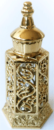 Parfum Musc d'or "Aladin" en bouteille doree (15 ml) - Mixte