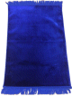 Tapis de luxe Grand Confort (rembourre et ultra-confortable) bleu roi - Sans motif