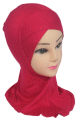 Hijab cagoule croise une piece (plusieurs couleurs disponibles)