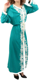 Robe style marocain avec ceinture (Plusieurs couleurs disponibles)