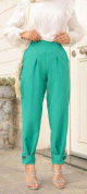 Pantalon femme classique et casual (Boutique musulmane hijab en ligne) - Couleur vert