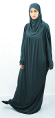 Jilbab ample une piece - Marque Best Ummah (Boutique Jilbeb femme musulmane) - Couleur Bleu indigo