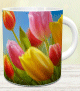Mug cadeau tulipes - Tasse originale avec un message personnalise