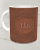 Mug "Akhi" (mon frere) marron -