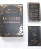 Pack 3 Livres de couleur Noire doree : Le Coran (Traduction de reference) - Chapitre Sabbih et 'Amma - Les 99 Beaux Noms d'Allah