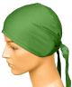 Bonnet en coton vert fonce