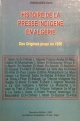 Historie de la presse indigenne en Algerie - Des origines jusqu'en 1930