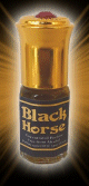 Parfum concentre sans alcool Musc d'Or "Black Horse" (3 ml) - Pour hommes